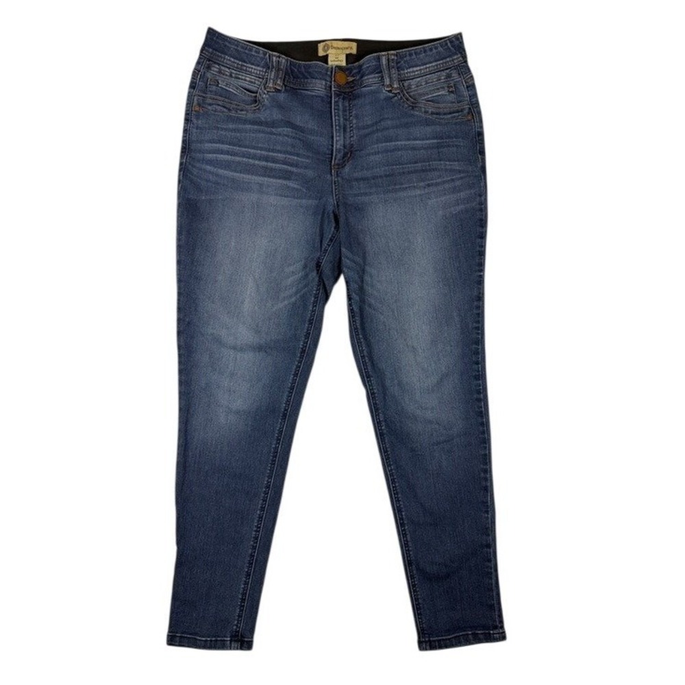 Democracy Ab Technology Skinny Jeans Womens‎ 14 Medium Wash Blue B1641BBIHXX